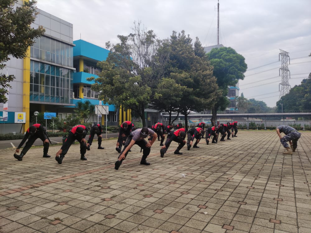 Pelatiahan Satpam Kantor Induk PT PLN (Pesero) UIT JBB