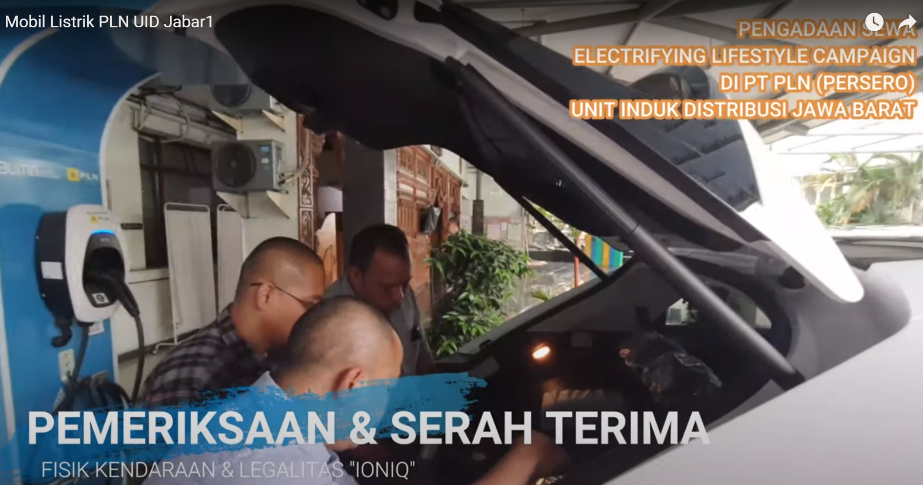 Pengadaan Sewa Mobil Listrik PT PLN  (Persero) Unit Induk Distribusi Jawa Barat